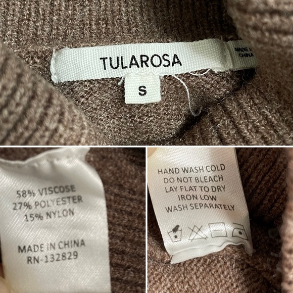Tularosa Raelynn Sweater in Kangaroo Size Small - Picture 10 of 10